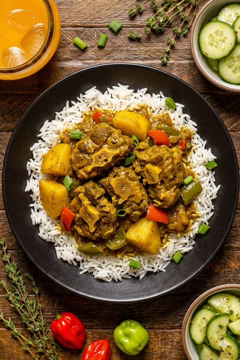 Curry with rice